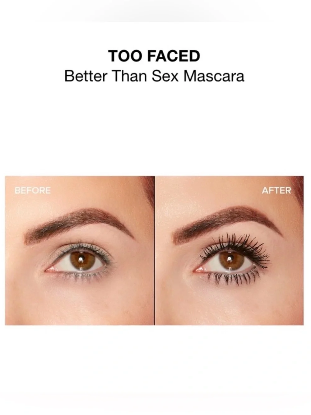 Too Faced Better Than Sex Mascara 2 Mini’s in black NIB